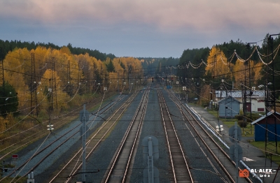 Осень (станция Воронцовка)