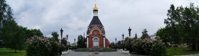 Часовня Б. Мира г. Краснотурьинск (Панорама)