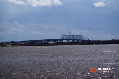 Фотография моста через Юганскую Обь (Нефтеюганск)