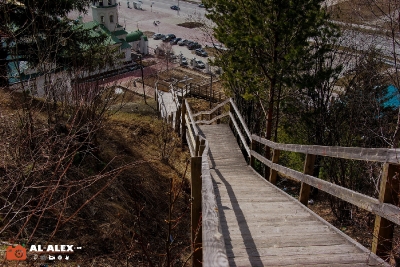 Лестница на холм (Ханты-Мансийск)